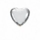 Palloncino Cuore Argento 25 cm