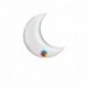 Palloncino Luna Argento 25 cm