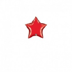 Palloncino Stella Rossa 10 cm