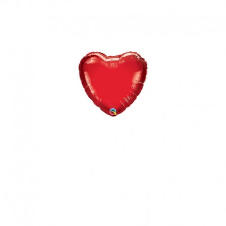 Palloncino Cuore Rosso 10 cm