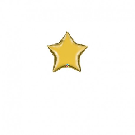Palloncino Stella Oro 10 cm
