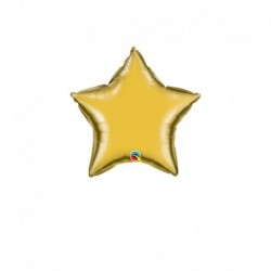 Palloncino Stella oro 25 cm