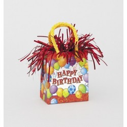 Pesetto Bag Happy Birthday 14x7 cm