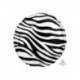 Pallone Tondo Zebra 45 cm