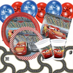 Set Festa Cars Happy Birthday 50 pz