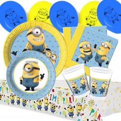 Set Festa Minions Happy Birthday 50 pz