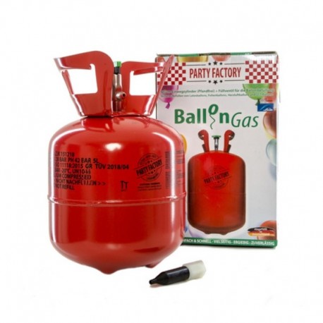 Kit Bombola Gas Elio Con 20 Palloncini