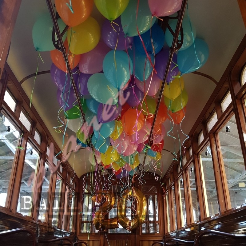 Decorazione Palloncini Compleanno Tram Atm - Balloon Planet