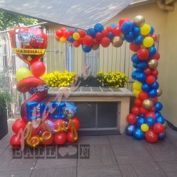 Decorazione Arco Organico Compleanno Paw Patrol