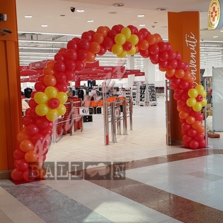 Decorazione Arco Inaugurazione Conad