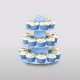 Espositore Cup Cake Azzurro