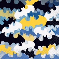 16 Tovaglioli Carta Batman 33x33 cm