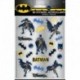 Set 4 Fogli Adesivi Batman