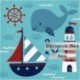 16 Tovaglioli Carta Nautical Baby 33 cm