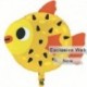 Pallone Foil Mare Ocean 63x60 cm