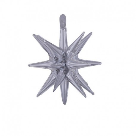 Pallone Magic Star Argento 45x50 cm