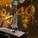 Composizione Lettere Oro 40 Anni