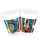 8 Bicchieri Plastica Avengers 200 ml