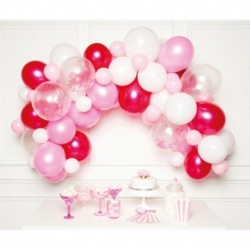 70 Palloncini Kit Arco Organico Rosa