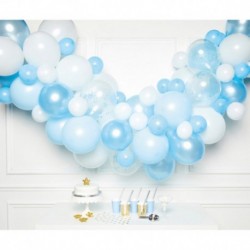 70 Palloncini Kit Arco Organico Azzurro