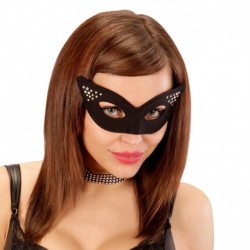 Maschera Glamour Gatto Nero