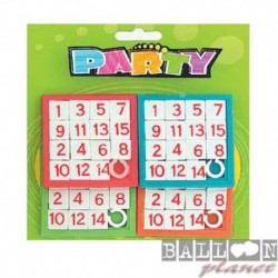 4 Gadget Puzzle Numerici 7x7 cm
