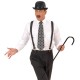 Bastone Charlie Chaplin Nero 80 cm