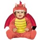 Costume Baby Drago Rosso