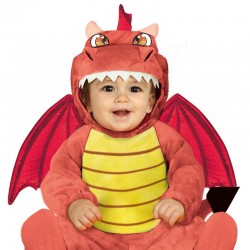 Costume Baby Drago Rosso