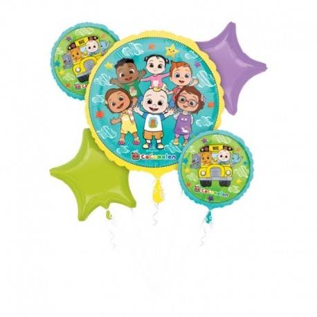 Palloni Foil Bouquet Cocomelon