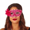 Maschera Tessuto Luxury Fucsia