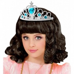 Corona Principessa Tiara Gemme Turchesi