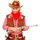 Gilet Marrone Cowboy Bambino