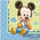 20 Tovaglioli Carta Mickey 33x33 cm