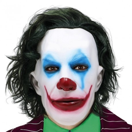 Maschera Lattice con Capelli Joker