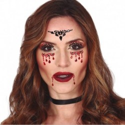 Make-Up Adesivo Strass Vampira
