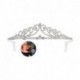 Corona Tiara Metallo con Strass