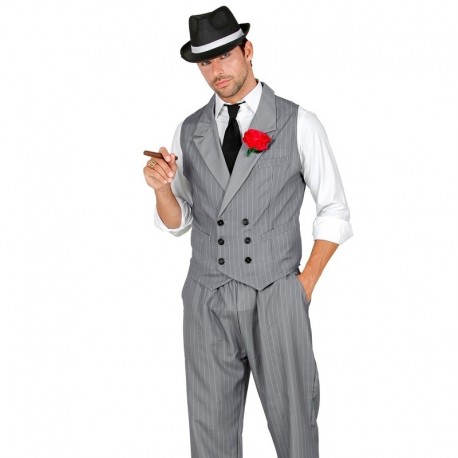 Costume Gangster Completo Gessato