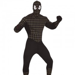 Costume Spiderman Black