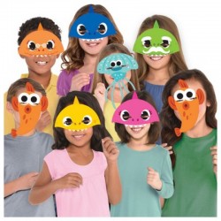 8 Maschere Baby Shark