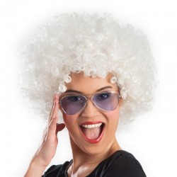 Parrucca Afro White