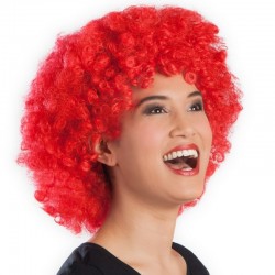 Parrucca Afro Red