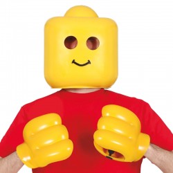 Costume Accessorio Omino Lego