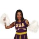 Pon Pon Cheer Leader Bianco