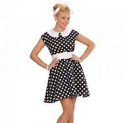 Costume Nero Pois Anni 50 