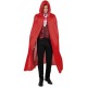 Costume Mantello Rosso con Cappuccio