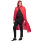 Costume Mantello Rosso con Cappuccio