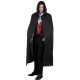 Costume Mantello Nero con Cappuccio