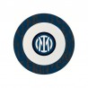 8 Piatti Tondi Carta Inter 18 cm