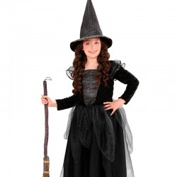 Costume Streghetta Organza Nera